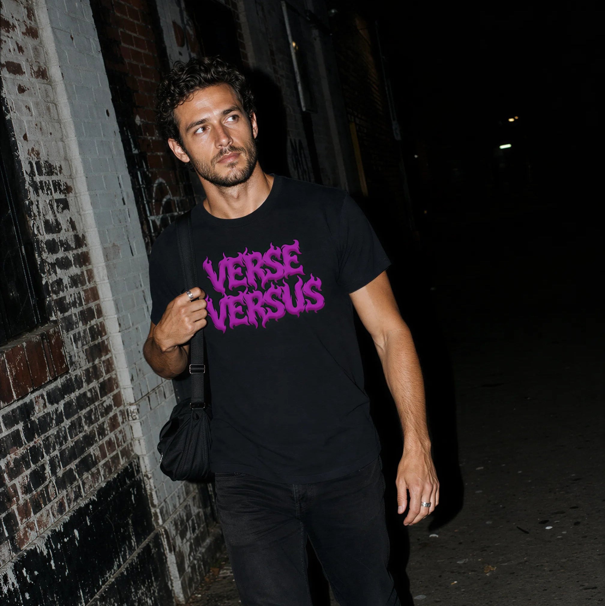 Stoner Rock Verse Versus Logo Tee